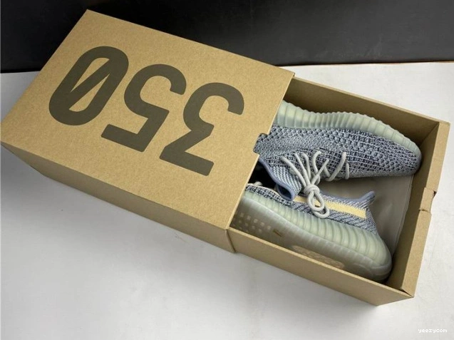 Blue GY7657 350 V2 Ash Boost Adidas Yeezy 0808